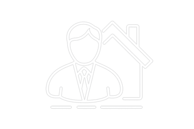 Real estate agent showing property to clients